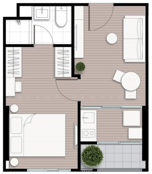 Nue District R9, Bangkok, 59 Rama 9 Road, Huai Khwang, Bangkok, 1 Bedroom, 30 sqm, Condo For Rent, by Holtop Property, 500467634 - DDproperty.com