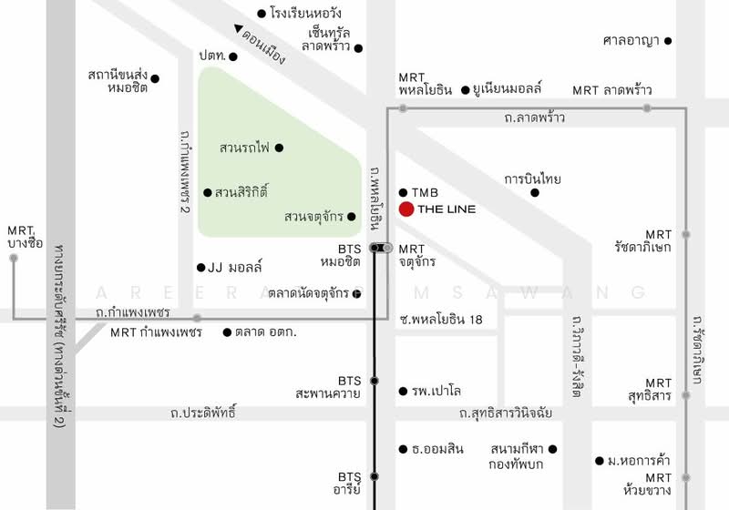 The Line Jatujak-Mochit : เดอะ ไลน์ จตุจักร - หมอชิต, กรุงเทพ, ถนนพหลโยธิน, จอมพล, จตุจักร, กรุงเทพ, 35 ตร.ม., คอนโด ขาย, โดย Nareerat Pimsawang, 500467636 - DDproperty.com