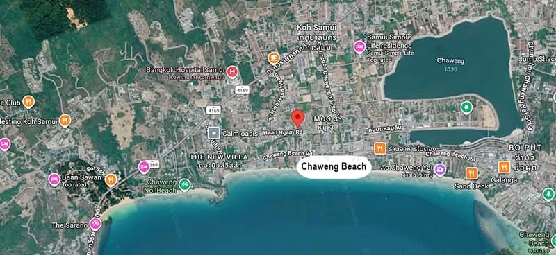 Land 7 Rai near Chaweng Beach Koh Samui, Surat Thani, หาดงาม, Bo Put, Ko Samui, Surat Thani, , 12,424 sqm, Land For Sale, by Chanitnun Mewongukote, 500467675 - DDproperty.com