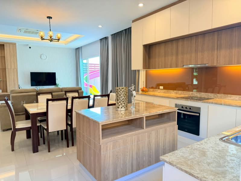 Garden Ville 5, Chon Buri (Pattaya), Huai Yai, Bang Lamung (Pattaya), Chon Buri (Pattaya), 3 Bedrooms, 179 sqm, Villa For Rent, by Chalisa Kitilimtrakul, 500467764 - DDproperty.com