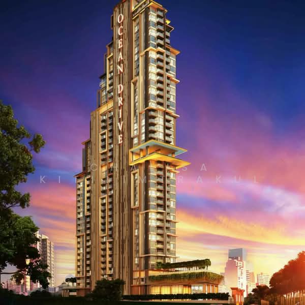 The Riviera Ocean Drive, Chon Buri (Pattaya), Jomtien Second Rd, Nong Pru, Bang Lamung (Pattaya), Chon Buri (Pattaya), 1 Bedroom, 39 sqm, Condo For Rent, by Chalisa Kitilimtrakul, 500467996 - DDproperty.com