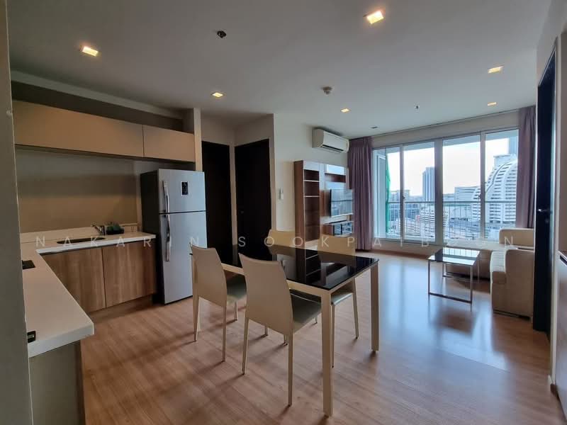 Rhythm Sathorn, Bangkok, 141 Soi Sathorn 21, Yan Nawa, Sathon, Bangkok, 2 Bedrooms, 66 sqm, Condo For Rent, by Nakarin Sookpaiboon, 500468209 - DDproperty.com