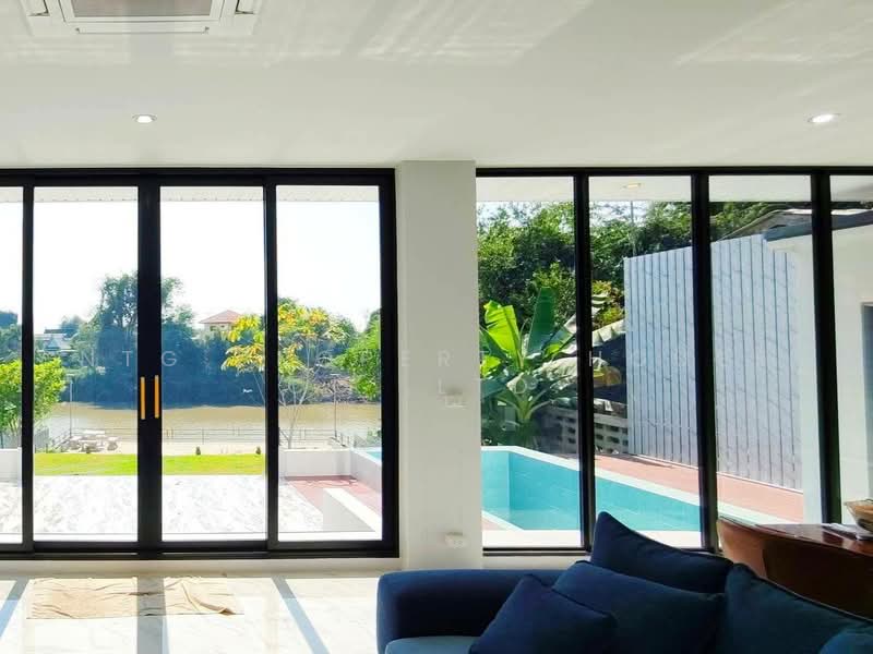 บ้านหรูพลูวิลล่าสไตล์โมเดิร์น ติดแม่น้ำป่าสัก นครหลวง อยุธยา, พระนครศรีอยุธยา, บางพระครู, นครหลวง, พระนครศรีอยุธยา, 1 ตร.ม., บ้านเดี่ยว ขาย, โดย NTG Property House Co.,Ltd., 500468245 - DDproperty.com