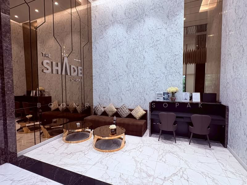 The Shade Sathorn 1, Bangkok, Soi Sri Bamphen, Chong Nonsi, Yan Nawa, Bangkok, 1 Bedroom, 39 sqm, Condo For Rent, by Boonraksa Sopak, 500468310 - DDproperty.com