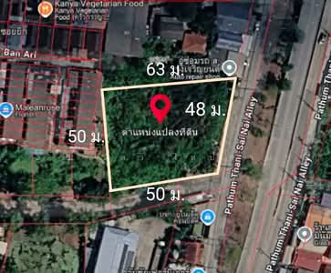 ขาย - ขายที่ดินปทุมธานี อำเภอเมือง แปลงมุม 1-2-80 ไร่ ถนนปทุมธานีสายใน, ปทุมธานี