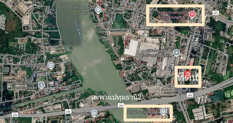 Land for sale in Pathum Thani city, corner plot, 1-2-80 rai, on Pathum Thani Inner Road, Pathum Thani, Bang Kha Yaeng, Muang Pathum Thani, Pathum Thani, , 2,720 sqm, Land For Sale, by Fareeda Thaipatan, 500468332 - DDproperty.com