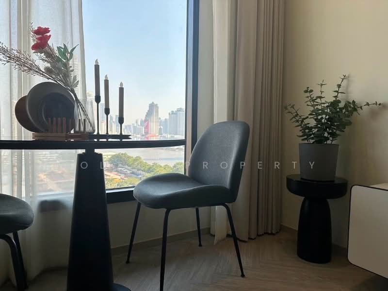 Chapter Charoennakhon–Riverside, Bangkok, Charoennakorn Road, Bang Lam Phu Lang, Khlong San, Bangkok, 1 Bedroom, 34 sqm, Condo For Rent, by Holtop Property, 500468351 - DDproperty.com
