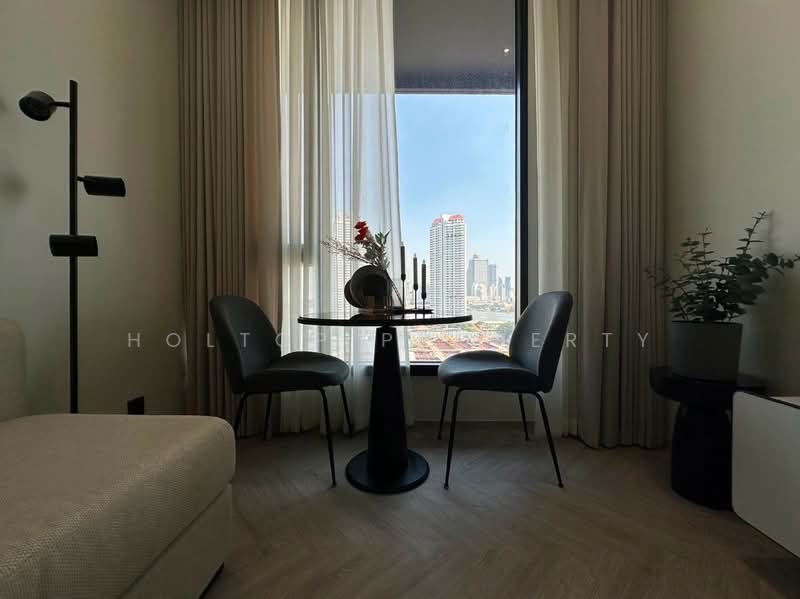 Chapter Charoennakhon–Riverside, Bangkok, Charoennakorn Road, Bang Lam Phu Lang, Khlong San, Bangkok, 1 Bedroom, 34 sqm, Condo For Rent, by Holtop Property, 500468351 - DDproperty.com
