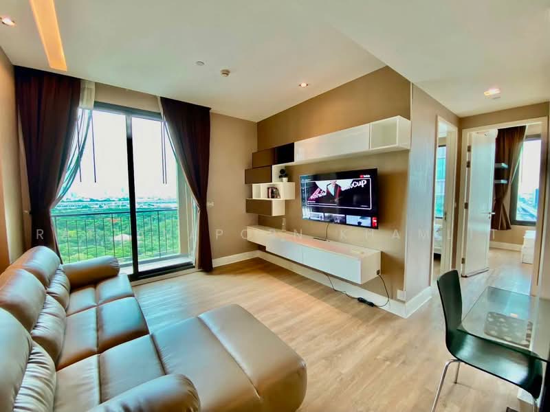 Equinox Phahol Vibha, Bangkok, 345 Paholyothin Road, Jom Phon, Chatuchak, Bangkok, 2 Bedrooms, 64 sqm, Condo For Rent, by Rattanaporn Khamlit, 500468361 - DDproperty.com