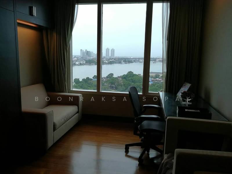 Watermark Chaophraya, Bangkok, Soi Charoennakorn 39-41, Charoennakorn Road, Bang Lam Phu Lang, Khlong San, Bangkok, 2 Bedrooms, 93 sqm, Condo For Rent, by Boonraksa Sopak, 500468506 - DDproperty.com