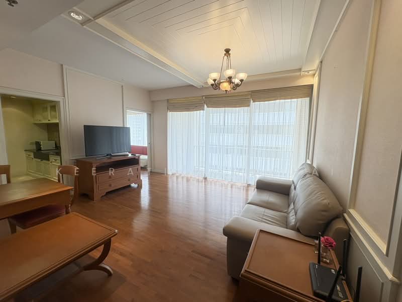 Langsuan Ville, Bangkok, 50 Soi Langsuan, Lumphini, Pathum Wan, Bangkok, 1 Bedroom, 97 sqm, Condo For Rent, by Keerati Poonchai, 500468523 - DDproperty.com