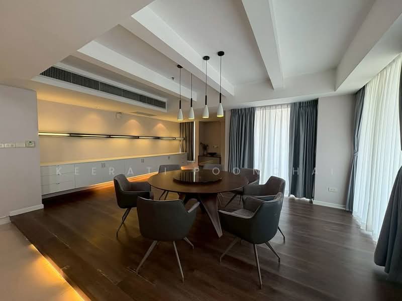Langsuan Ville, Bangkok, 50 Soi Langsuan, Lumphini, Pathum Wan, Bangkok, 3 Bedrooms, 215 sqm, Condo For Rent, by Keerati Poonchai, 500468564 - DDproperty.com