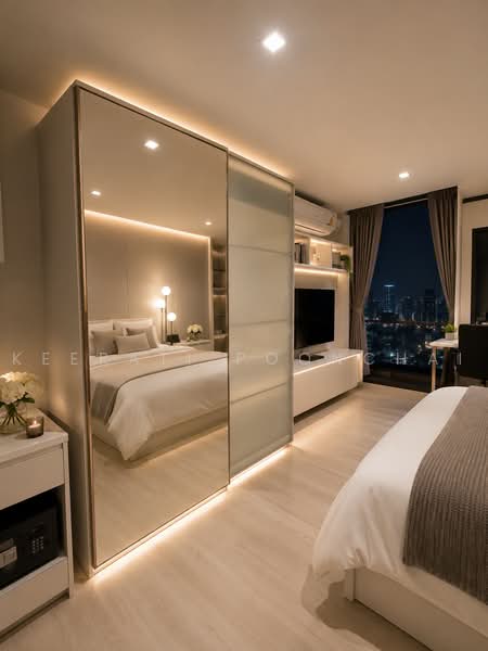 Life One Wireless, Bangkok, 1 Wireless Road, Lumphini, Pathum Wan, Bangkok, Studio, 28 sqm, Condo For Rent, by Keerati Poonchai, 500468620 - DDproperty.com