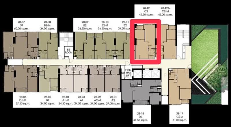 IDEO Phaholyothin Chatuchak, Bangkok, Paholayothin Road, Samsen Nai, Phaya Thai, Bangkok, 1 Bedroom, 46 sqm, Condo For Rent, by Boonraksa Sopak, 500468680 - DDproperty.com