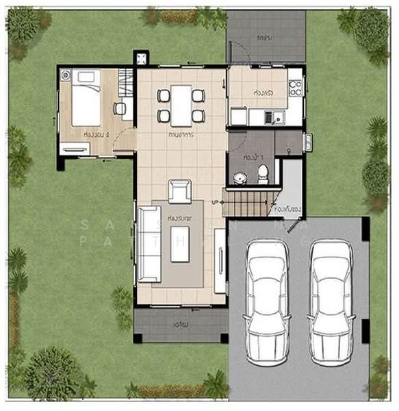 Atoll Wongwaen-Lamlukka, Pathum Thani, Lam Luk Ka Road, Lat Sawai, Lam Luk Ka, Pathum Thani, 5 Bedrooms, 200 sqm, Single Detached House For Rent, by Sansern Na Patthalung, 500468987 - DDproperty.com
