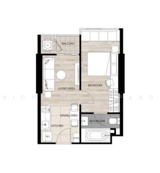 Oka Haus Sukhumvit 36, Bangkok, 3399 Rama 4 Road, Khong Tan, Khlong Toei, Bangkok, 1 Bedroom, 35 sqm, Condo For Sale, by Nicha Na Lampang, 500468994 - DDproperty.com