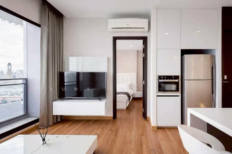 Ivy Ampio, Bangkok, 48 Ratchadaphisek Road, Huai Khwang, Bangkok, 1 Bedroom, 44 sqm, Condo For Rent, by ธนพร จิตต์ภักดี, 500469044 - DDproperty.com
