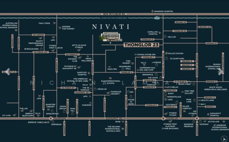 Nivati Thonglor 23, Bangkok, Soi Thonglor 23, Sukhumvit 55 Road, Khlong Tan Nua, Watthana, Bangkok, 1 Bedroom, 159 sqm, Condo For Sale, by Nicha Na Lampang, 500469057 - DDproperty.com