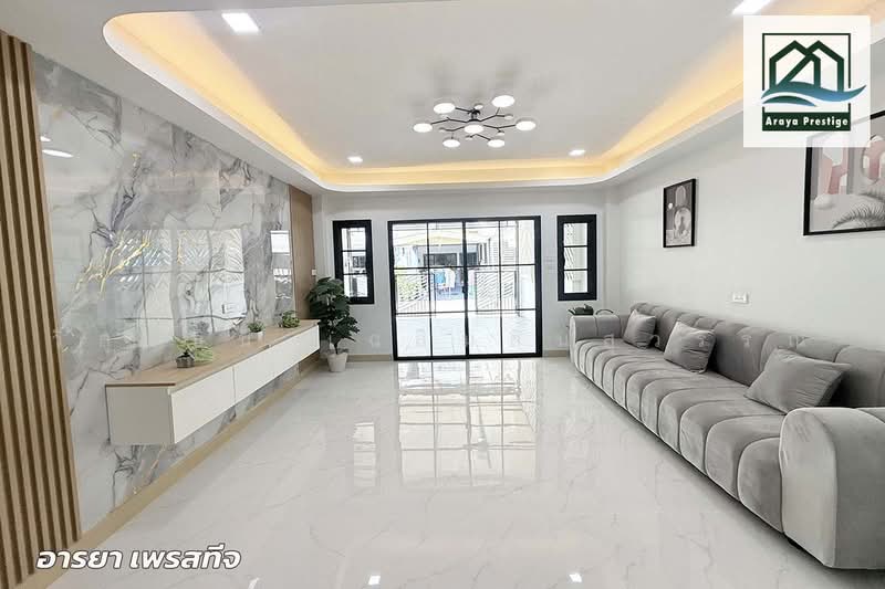 หมู่บ้านกิตติชัยวิลล่า 3, Bangkok, Khu Fang Nua, Nong Chok, Bangkok, 2 Bedrooms, 86 sqm, Townhouse For Sale, by วิสุทธินี เฉลิมสินสุวรรณ, 500469070 - DDproperty.com