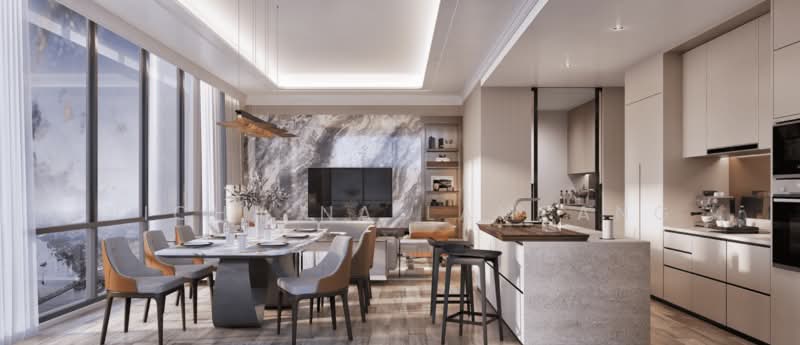 KingsQuare Residence, Bangkok, Rama 3, Bang Pong Pang, Yan Nawa, Bangkok, 3 Bedrooms, 169 sqm, Condo For Sale, by Nicha Na Lampang, 500469089 - DDproperty.com