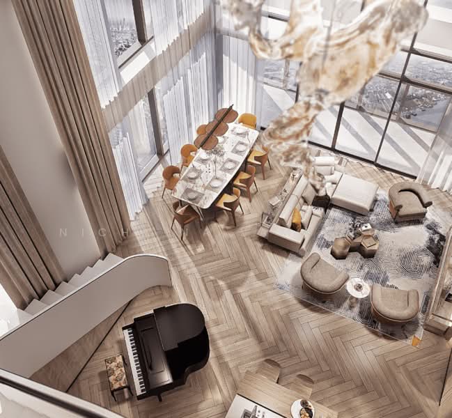 KingsQuare Residence, Bangkok, Rama 3, Bang Pong Pang, Yan Nawa, Bangkok, 3 Bedrooms, 169 sqm, Condo For Sale, by Nicha Na Lampang, 500469089 - DDproperty.com