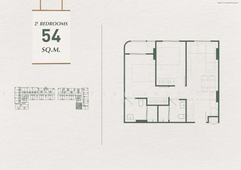 Quintara MHy’ZEN Phrom Phong, Bangkok, Khlong Tan Nua, Watthana, Bangkok, 2 Bedrooms, 55 sqm, Condo For Sale, by Fazwaz (Thailand) Co., Ltd., 500469100 - DDproperty.com