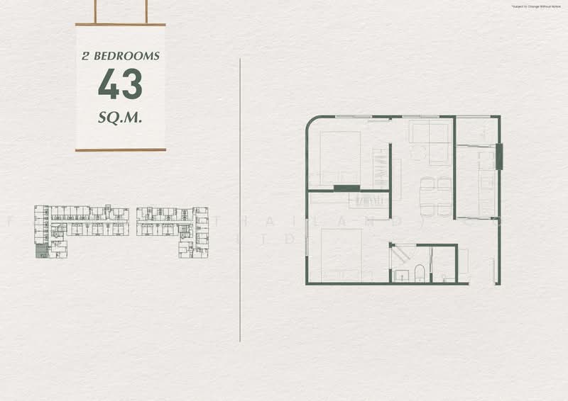 Quintara MHy’ZEN Phrom Phong, Bangkok, Khlong Tan Nua, Watthana, Bangkok, 2 Bedrooms, 55 sqm, Condo For Sale, by Fazwaz (Thailand) Co., Ltd., 500469100 - DDproperty.com