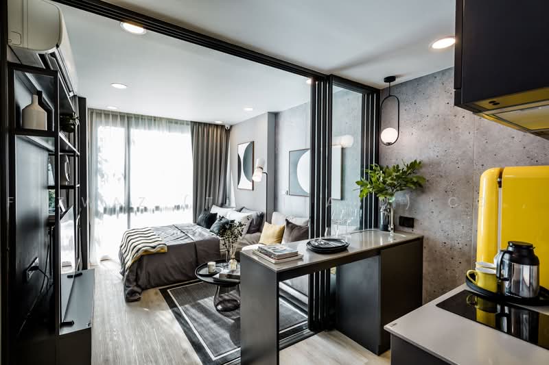 Groove Scape Ladprao-Sutthisan, Bangkok, Soi Lat Phrao 48, Samsen Nok, Huai Khwang, Bangkok, 1 Bedroom, 23 sqm, Condo For Sale, by Fazwaz (Thailand) Co., Ltd., 500469128 - DDproperty.com