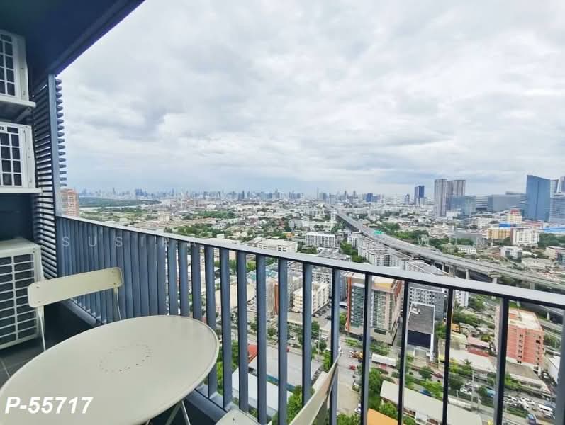 IDEO O2 Bangna, Bangkok, 195 Sanphawut Road, Bang Na Tai, Bang Na, Bangkok, 2 Bedrooms, 47 sqm, Condo For Rent, by Susira Prueksawun, 500469144 - DDproperty.com