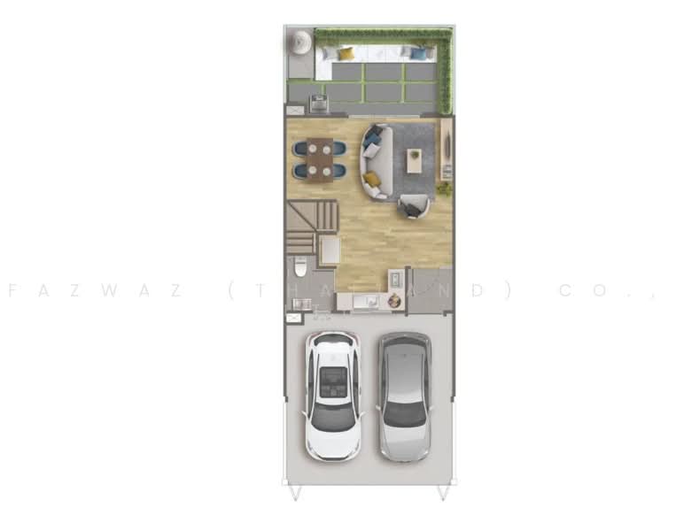 Siri Place Pattanakarn, Bangkok, 207 Soi Chaloem Prakiat Rama 9, Dok Mai, Prawet, Bangkok, 2 Bedrooms, 133 sqm, Townhouse For Sale, by Fazwaz (Thailand) Co., Ltd., 500469275 - DDproperty.com