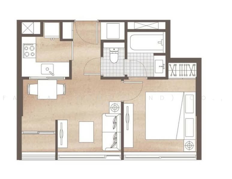 Chalermnit Art De Maison : เฉลิมนิจ อาร์ต เดอ เมซง, กรุงเทพ, 186 ซอยสุขุมวิท 53, คลองตันเหนือ, วัฒนา, กรุงเทพ, 36 ตร.ม., คอนโด ขาย, โดย Fazwaz (Thailand) Co., Ltd., 500469336 - DDproperty.com