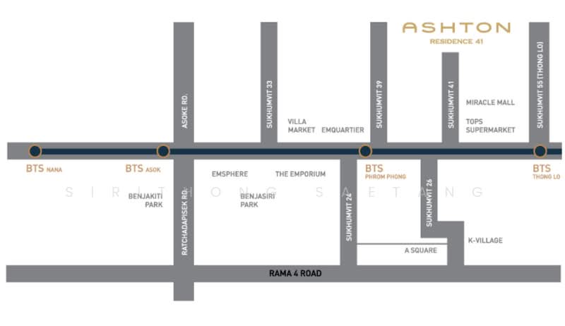 ASHTON Residence 41, Bangkok, Sukhumvit 41, Khlong Tan Nua, Watthana, Bangkok, 3 Bedrooms, 135 sqm, Condo For Rent, by Sirithong Saetang, 500469396 - DDproperty.com