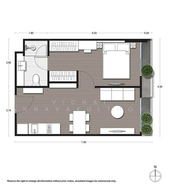 Noble Ambience Sukhumvit 42 : โนเบิล แอมเบียนส์ สุขุมวิท 42, กรุงเทพ, 55 ซอยสุขชัย, คลองตัน, คลองเตย, กรุงเทพ, 38 ตร.ม., คอนโด ให้เช่า, โดย Vichai Annavakulthorn, 500469503 - DDproperty.com