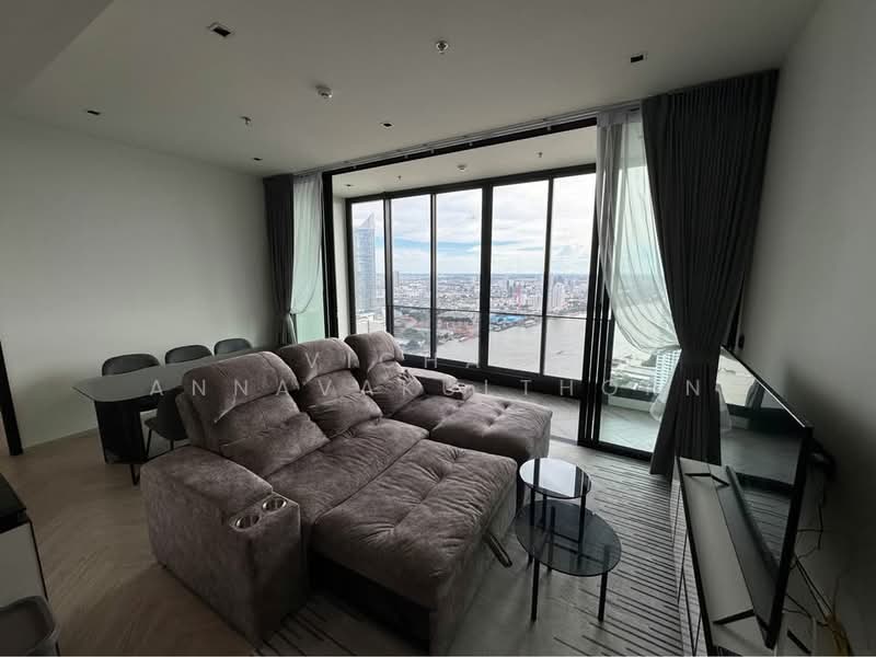 Chapter Charoennakhon–Riverside, Bangkok, Charoennakorn Road, Bang Lam Phu Lang, Khlong San, Bangkok, 2 Bedrooms, 78 sqm, Condo For Rent, by Vichai Annavakulthorn, 500469598 - DDproperty.com