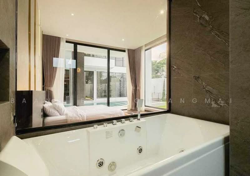 Pool Villa for Rent near Nakornpayap International School,Rental Price: 350,000 THB / month No.5P010, Chiang Mai, San Phi Sua, Muang Chiang Mai, Chiang Mai, 5 Bedrooms, 550 sqm, Single Detached House For Rent, by Baandeedee Chiangmai, 500469730 - DDproperty.com