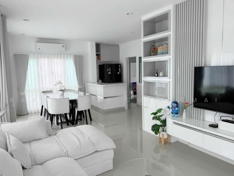 A house for rent near Tarua Market, Chiang Mai Rental Price: 32,000 THB/month Property ID: No.12H548, Chiang Mai, San Pu Loei, Doi Saket, Chiang Mai, 3 Bedrooms, 176 sqm, Single Detached House For Rent, by Baandeedee Chiangmai, 500469773 - DDproperty.com