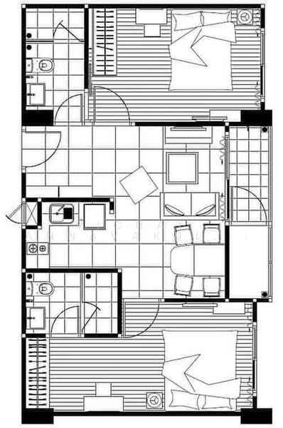 Whizdom Punnawithi Station, Bangkok, Soi Phongwet Anuson 1, Bang Chak, Phra Khanong, Bangkok, 2 Bedrooms, 62 sqm, Condo For Rent, by Vichai Annavakulthorn, 500469882 - DDproperty.com