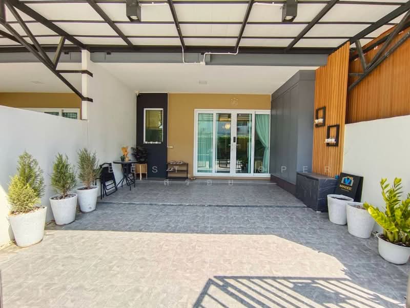 Blessity Park Srinakarin-Theparak, Samut Prakan, Soi Wong Phaet, Theparak Road, Bangphli Yai, Bang Plee, Samut Prakan, 3 Bedrooms, 171 sqm, Townhouse For Sale, by The Best Property สร้อย, 500470052 - DDproperty.com