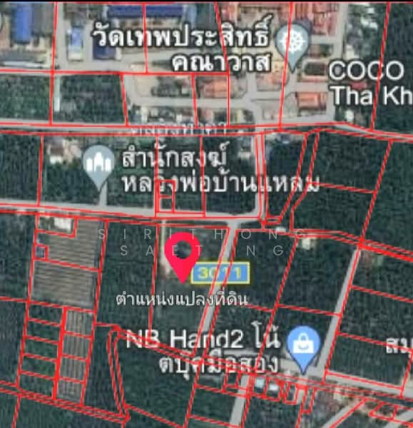 Land for sale in Amphawa, Samut Songkhram, Corner plot with road frontage on two sides, Samut Songkhram, 3011, Tha Kha, Amphawa, Samut Songkhram, , 8,400 sqm, Land For Sale, by Sirithong Saetang, 500470057 - DDproperty.com