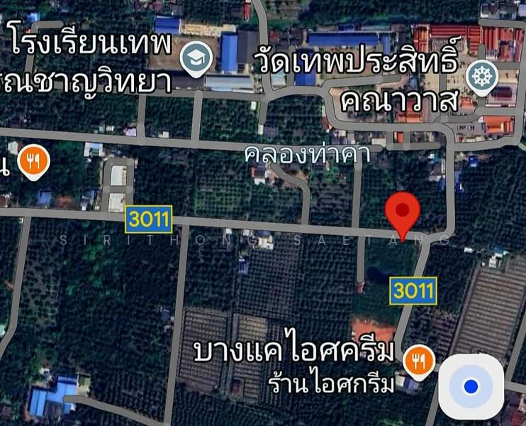 Land for sale in Amphawa, Samut Songkhram, Corner plot with road frontage on two sides, Samut Songkhram, 3011, Tha Kha, Amphawa, Samut Songkhram, , 8,400 sqm, Land For Sale, by Sirithong Saetang, 500470057 - DDproperty.com