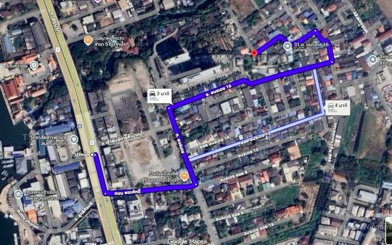 ที่ดินปากน้ำ สมุทรปราการ, Samut Prakan, Pak Nam, Muang Samut Prakarn, Samut Prakan, , 443 sqm, Land For Sale, by The Best Property ทัศ, 500470137 - DDproperty.com