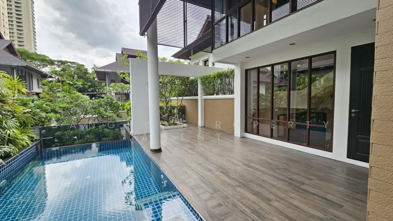 Baan Sukhumvit 18, Bangkok, 3/13-14 Sukhumvit Soi 18, Khlong Toei, Bangkok, 4 Bedrooms, 450 sqm, Single Detached House For Rent, by BANGKOK PROPERTY AGENTS, 500470592 - DDproperty.com