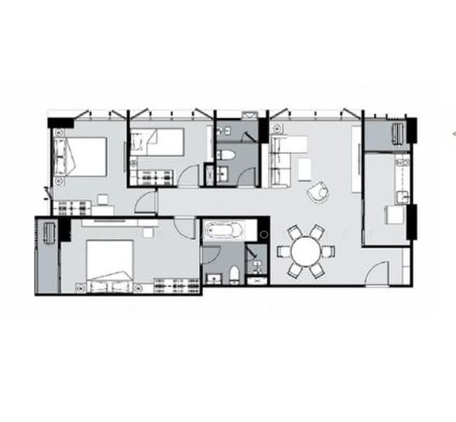Supalai Premier Samsen-Ratchawat, Bangkok, 1089 Thanon Nakhon Chaisi Rd, Tanon Nakorn Chaisri, Dusit, Bangkok, 3 Bedrooms, 94 sqm, Condo For Sale, by Suchada Yodyiem, 500470616 - DDproperty.com