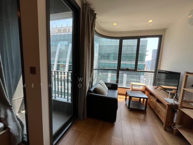 Q Chidlom-Phetchaburi, Bangkok, 1088 Phetchaburi Road, Makkasan, Ratchathewi, Bangkok, 1 Bedroom, 35 sqm, Condo For Rent, by Thawatchai Methawongworakul, 500470735 - DDproperty.com