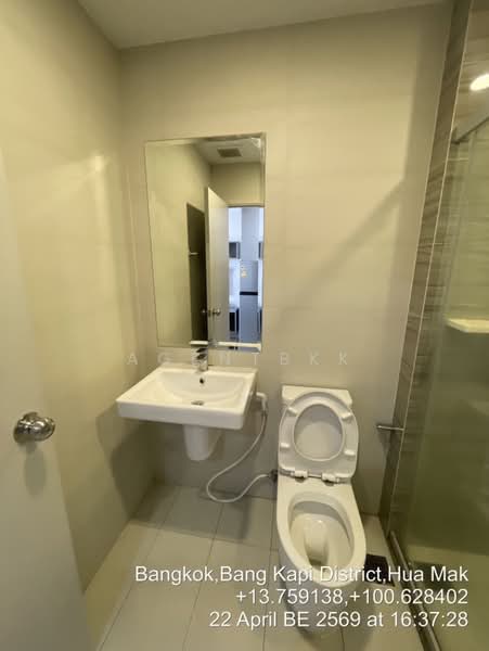 Supalai Veranda Ramkhamhaeng, Bangkok, Ramkhamhaeng Road, Hua Mak, Bang Kapi, Bangkok, 1 Bedroom, 28 sqm, Condo For Rent, by Agentbkk, 500470777 - DDproperty.com