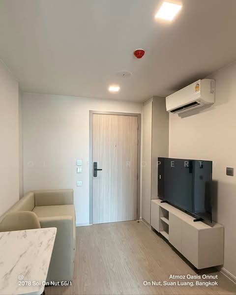 Atmoz Oasis Onnut : แอทโมซ โอเอซิส อ่อนนุช, กรุงเทพ, ซอยอ่อนนุช 66/1 ถนนอ่อนนุช, สวนหลวง, กรุงเทพ, 25 ตร.ม., คอนโด ให้เช่า, โดย Holtop Property, 500470870 - DDproperty.com