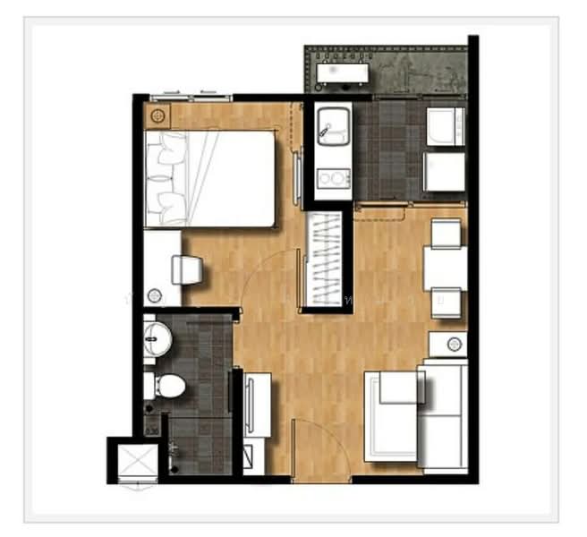 iCondo Sukhumvit 105, Bangkok, 20 Soi Lasalle 19,  Sukhumvit 105 Road, Bang Na, Bangkok, 1 Bedroom, 31 sqm, Condo For Sale, by ปัญญา สมหมาย, 500470871 - DDproperty.com