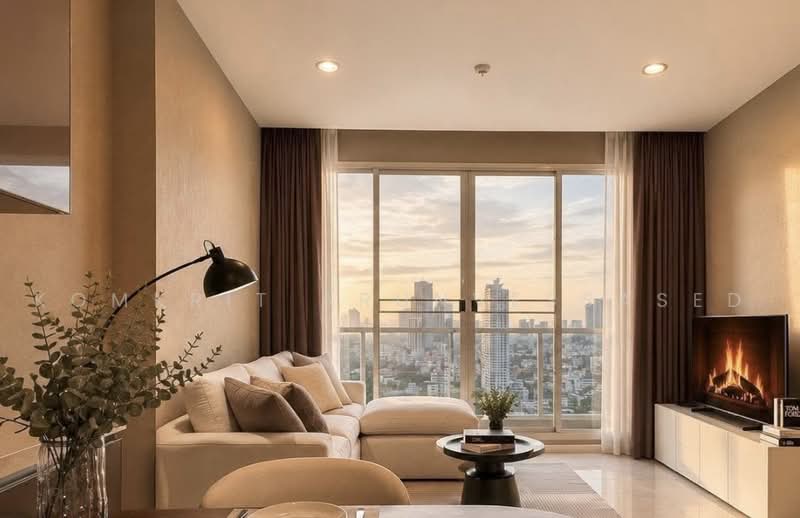 Menam Residences, Bangkok, 2088 Charoenkrung Road, Wat Prayakrai, Bang Kho Laem, Bangkok, 1 Bedroom, 51 sqm, Condo For Sale, by Komkrit Arunvessased, 500470976 - DDproperty.com