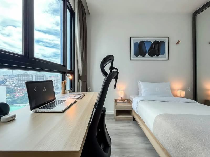 Quinn Ratchada 17, Bangkok, 454 456 Soi Inthara Mari 45, Din Daeng, Bangkok, 2 Bedrooms, 67 sqm, Condo For Rent, by Nakarin Sookpaiboon, 500471189 - DDproperty.com