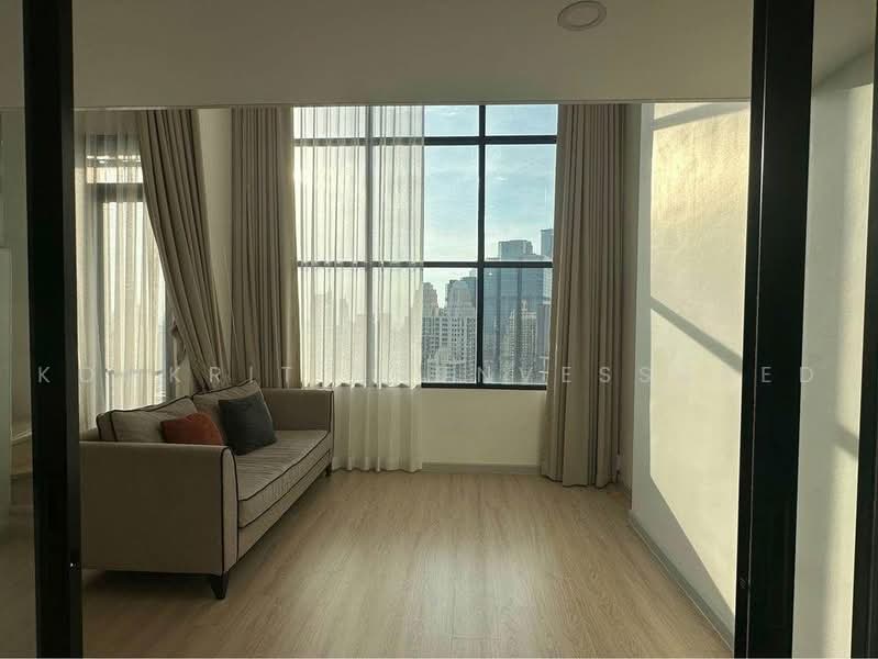 Knightsbridge Prime Sathorn, Bangkok, 599 Naradhiwas Rajanagarindra Road, Thung Maha Mek, Sathon, Bangkok, 1 Bedroom, 38 sqm, Condo For Rent, by Komkrit Arunvessased, 500471216 - DDproperty.com